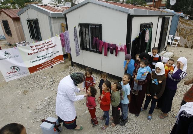 Η Ευρώπη «ευάλωτη» στη μετάδοση πολιομυελίτιδας από τη Συρία